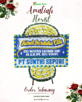 Papan Bunga Duka di Bandar Sei Kijang