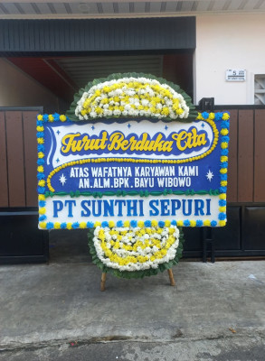 Papan Bunga Duka di Bandar Sei Kijang