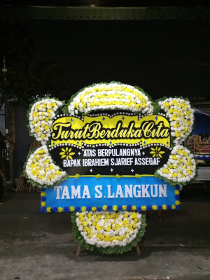 Papan Bunga Duka di Bandar Sei Kijang